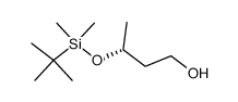 (R)-3-(tert-butyldimethylsilyloxy)-1-butanol结构式