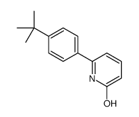 6-(4-tert-butylphenyl)-1H-pyridin-2-one结构式
