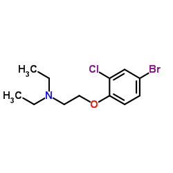 2-(4-Bromo-2-chlorophenoxy)-N,N-diethylethanamine picture