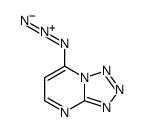 7-azidotetrazolo[1,5-a]pyrimidine结构式