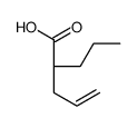 (2S)-2-propylpent-4-enoic acid Structure