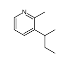 2-Picoline,3-sec-butyl-(6CI) structure