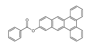 11-(benzoyloxy)dibenz(a,c)anthracene结构式