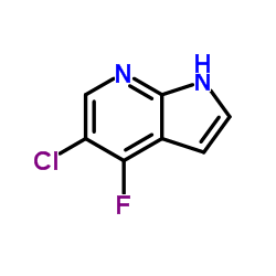 5-Chloro-4-fluoro-1H-pyrrolo[2,3-b]pyridine structure