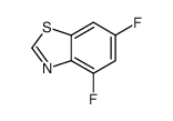 4,6-Difluoro-1,3-benzothiazole Structure
