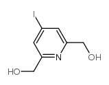 4-Iodo-2,6-bis(hydroxymethyl)pyridine Structure