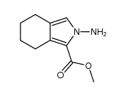 2H-Isoindole-1-carboxylicacid,2-amino-4,5,6,7-tetrahydro-,methylester(9CI)结构式