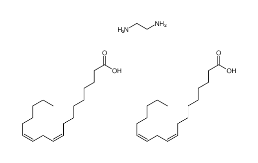 ethane-1,2-diamine,(9Z,12Z)-octadeca-9,12-dienoic acid结构式