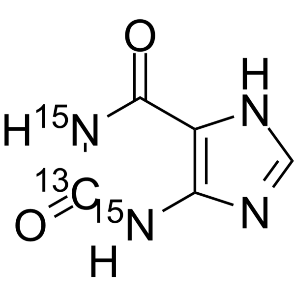 Xanthine-13C,15N2 Structure