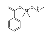 1,1,3,3-tetramethyl-1-((1-phenylvinyl)oxy)disiloxane结构式