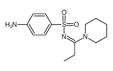1-(1-(((4-Aminophenyl)sulfonyl)imino)propyl)piperidine结构式
