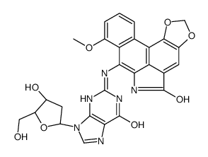 7-(deoxyguanosin-N(2)-yl)aristolactam I结构式