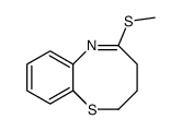 5-methylsulfanyl-3,4-dihydro-2H-1,6-benzothiazocine结构式