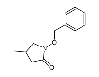 1-benzyloxy-4-methylpyrrolidin-2-one结构式