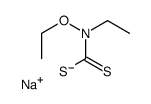sodium,N-ethoxy-N-ethylcarbamodithioate Structure