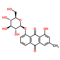 大黄酚-8-O-葡萄糖苷图片