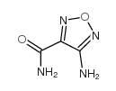 4-Amino-3-furazanecarboxamide Structure