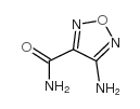 4-Amino-3-furazanecarboxamide structure