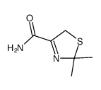 4-Thiazolecarboxamide,2,5-dihydro-2,2-dimethyl-(9CI)结构式