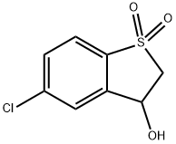 5-Chloro-3-hydroxy-2,3-dihydro-1$l^{6}-benzothiophene-1,1-dione Structure