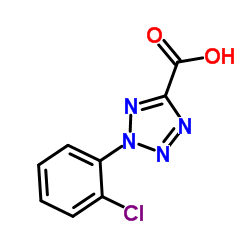 2-(2-Chlorophenyl)-2H-tetrazole-5-carboxylic acid结构式