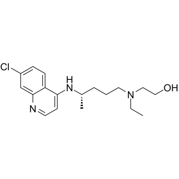 S-Hydroxychloroquine Structure