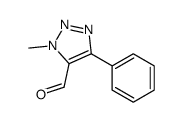 3-methyl-5-phenyltriazole-4-carbaldehyde Structure