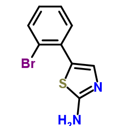 5-(2-Bromo-phenyl)-thiazol-2-ylamine picture