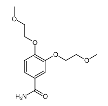 3,4-bis(2-methoxyethoxy)-benzamide Structure