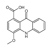 4-methoxy-9-oxo-10H-acridine-1-carboxylic acid结构式