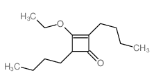 2-Cyclobuten-1-one,2,4-dibutyl-3-ethoxy- structure