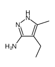 1H-Pyrazol-3-amine,4-ethyl-5-methyl-(9CI) Structure