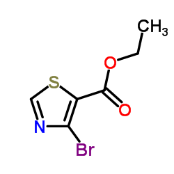 4-溴-5-噻唑羧酸乙酯结构式