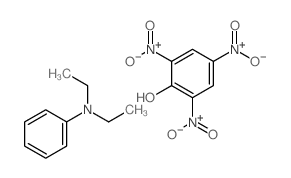 N,N-diethylaniline; 2,4,6-trinitrophenol structure