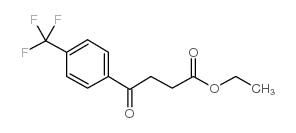 ETHYL 4-OXO-4-(4-TRIFLUOROMETHYLPHENYL)BUTYRATE Structure