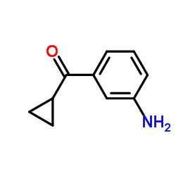 (3-aminophenyl)-cyclopropylmethanone Structure