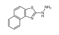 Naphtho[1,2-d]thiazol-2(1H)-one, hydrazone (9CI) structure