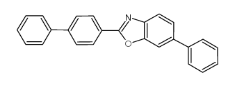 2-(4-biphenylyl)-6-phenylbenzoxazole Structure
