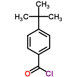 4-tert-Butylbenzoyl chloride structure
