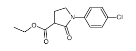 Ethyl 1-(4-chlorophenyl)-2-oxopyrrolidine-3-carboxylate Structure