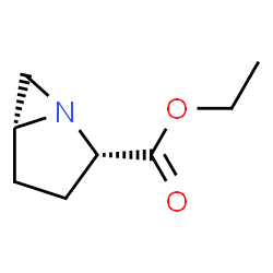 1-Azabicyclo[3.1.0]hexane-2-carboxylicacid,ethylester,(2S-cis)-(9CI) Structure