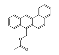 7-AcetoxyMethylbenz[a]anthracene structure