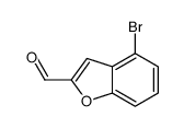 4-bromo-1-benzofuran-2-carbaldehyde结构式