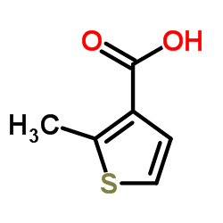 2-Methylthiophene-3-carboxylic acid structure