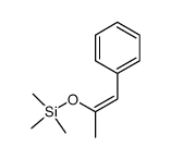 (Z)-1-phenyl-2-(trimethylsiloxy)propene Structure