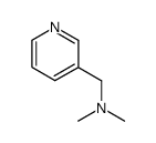 3-PYRIDINEMETHANAMINE, N,N-DIMETHYL- Structure