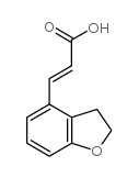 3-(2,3-DIHYDRO-BENZOFURAN-4-YL)-ACRYLIC ACID Structure