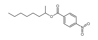 octan-2-yl-4-nitrobenzoate结构式