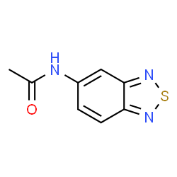 N-2,1,3-BENZOTHIADIAZOL-5-YLACETAMIDE结构式