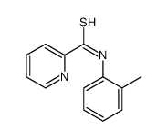 N-(2-methylphenyl)pyridine-2-carbothioamide结构式
